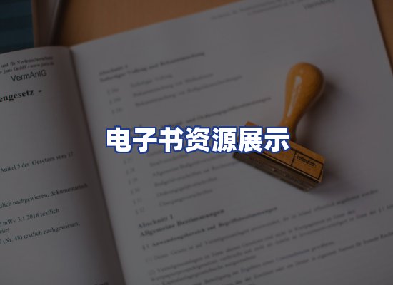 电子书资源展示